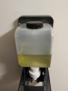 Wall Mounted Foaming Hand Sanitizer Dispenser